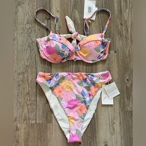 New Dippin Daisys zen garden bikini medium large